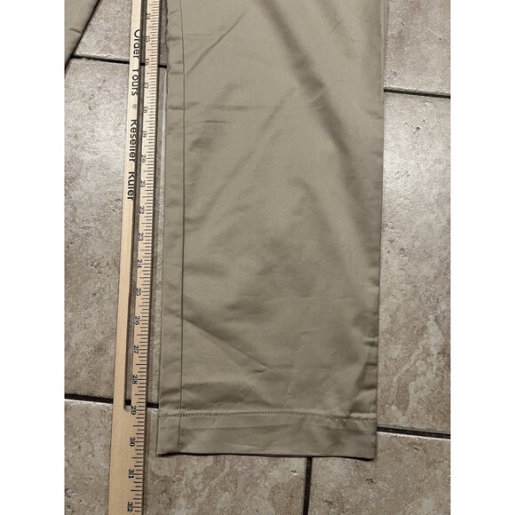 Banana Republic Pants Mens 35x30 Beige Khaki Slim Fit Core Temp Chino Stretch - Picture 7 of 10